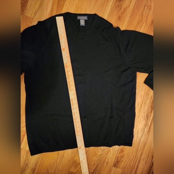 Banana Republic black Merino Wool Sweater mens size XXL - Picture 5 of 6